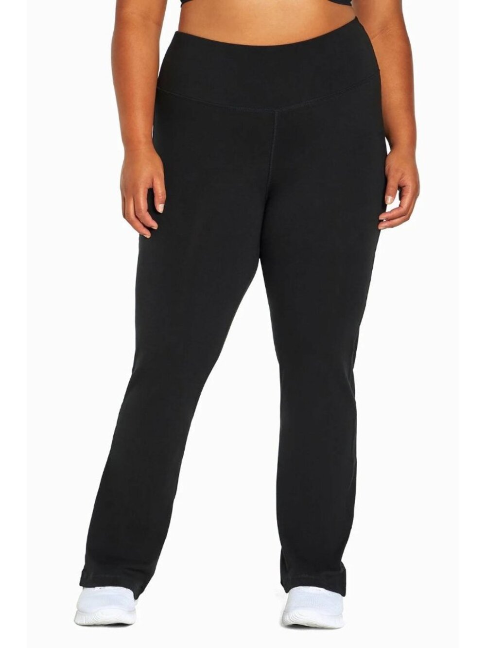 Marika Women's Black Tummy Control Leggings Size 2X Plus Athletic NWT